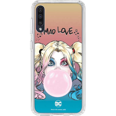 DC Comics Harley Quinn Mad Love Galaxy A50 Clear Case